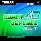 гладкая накладка TIBHAR Super Defense 40 Soft красный