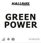 гладкая накладка HALLMARK Green Power черный