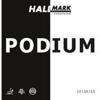 гладкая накладка Podium черный