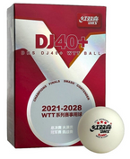 пластиковые мячи DHS Dual DJ40+ 3***ITTF (seam) 6 шт.