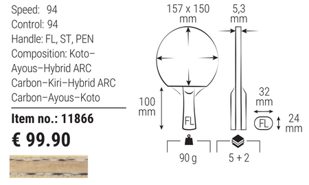 основание GEWO Matrixx Hybrid ARC Inner OFF- Pen