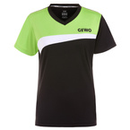 футболка GEWO Shirt Fondi I Lady черный / салатовый
