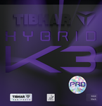 гладкая накладка TIBHAR Hybrid K3 Pro красный