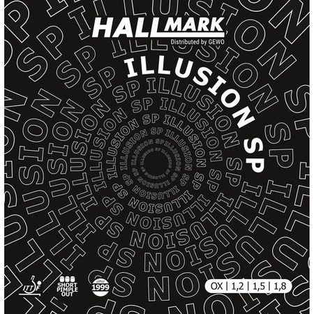 короткие шипы HALLMARK Illusion SP черный