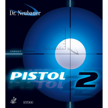 короткие шипы DR NEUBAUER Pistol 2 красный