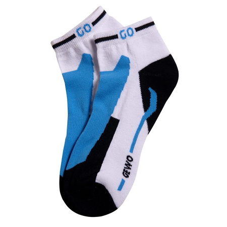 носки GEWO Short Flex III 	белый с синим