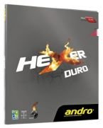 гладкая накладка ANDRO Hexer Duro красный