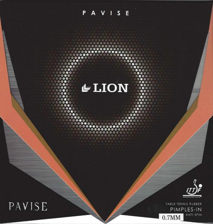 антитопспиновая накладка LION Pavise красный