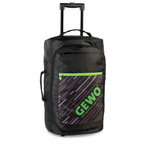 спортивная сумка GEWO Trolley Stripes M черный / салатовый
