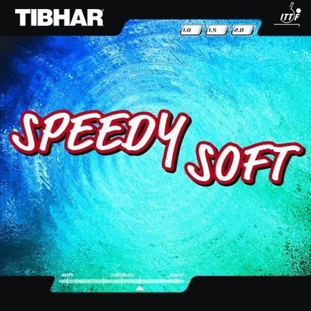 короткие шипы TIBHAR Speedy Soft черный