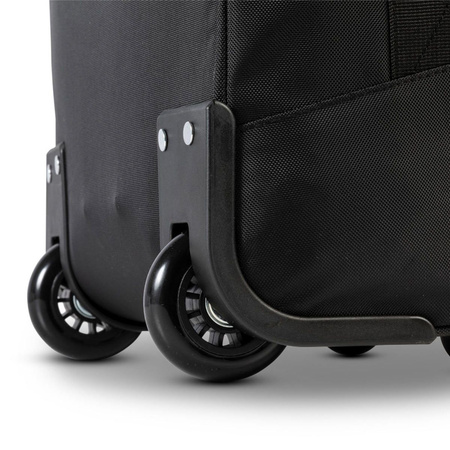 спортивная сумка GEWO Trolley Stripes M черный / салатовый