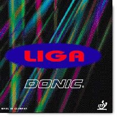 гладкая накладка DONIC Liga черный