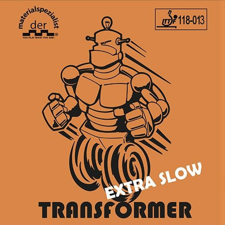 антитопспиновая накладка DER MATERIALSPEZIALIST Transformer Extra Slow красный