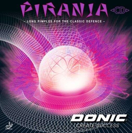 длинные шипы DONIC Piranja CD черный