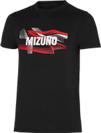t-shirt MIZUNO Graphic Tee черный