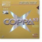 гладкая накладка DONIC Coppa X1 ( Gold ) черный