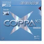 гладкая накладка DONIC Coppa X2 (Platin Soft) красный