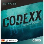 гладкая накладка GEWO Codexx EL Pro 52