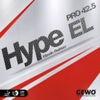 гладкая накладка GEWO GEWO Hype EL Pro 42.5 красный