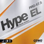 гладкая накладка GEWO Hype EL Pro 47.5 черный