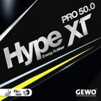 гладкая накладка GEWO Hype XT Pro 50.0 красный
