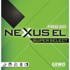 гладкая накладка GEWO Nexxus EL Pro 50 SuperSelect черный