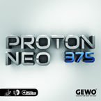 гладкая накладка GEWO Proton Neo 375 черный