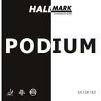 гладкая накладка HALLMARK Podium красный