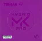 гладкая накладка TIBHAR Hybrid MK Pro красный