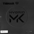 гладкая накладка TIBHAR Hybrid MK черный