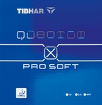 гладкая накладка TIBHAR Quantum X Pro Soft красный