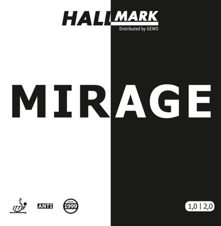 антитопспиновая накладка HALLMARK Mirage черный