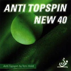 антитопспиновая накладка T.HOLD New Anti 40