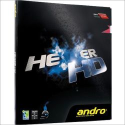 гладкая накладка ANDRO Hexer HD красный