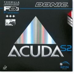 гладкая накладка DONIC Acuda S2 черный 