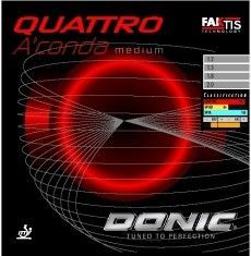 гладкая накладка DONIC Quattro Aconda Medium