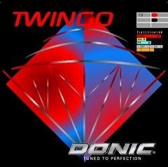 гладкая накладка DONIC Twingo красный