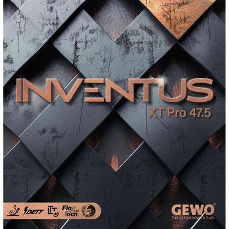 гладкая накладка GEWO Inventus XT Pro 47.5 красный