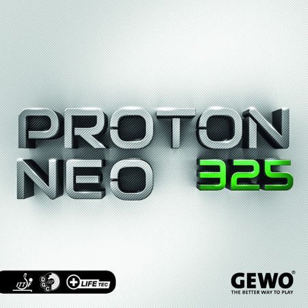 гладкая накладка GEWO Proton Neo 325 черный