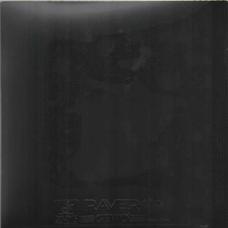гладкая накладка GEWO Raver unpacked черный