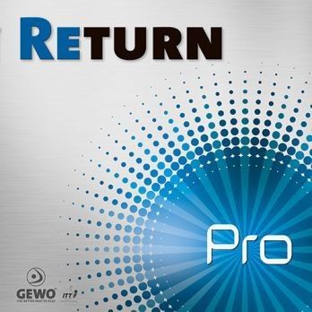 гладкая накладка GEWO Return Pro красный