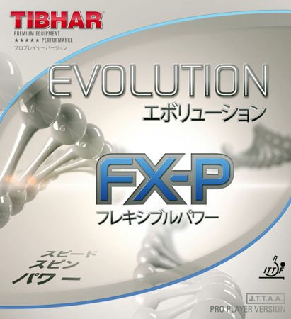 гладкая накладка TIBHAR Evolution FX-P красный
