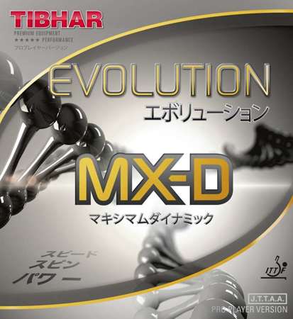 гладкая накладка TIBHAR Evolution MX-D черный