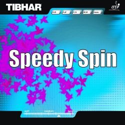 гладкая накладка TIBHAR Speedy Spin красный