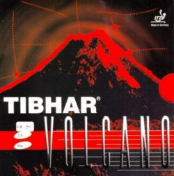 гладкая накладка TIBHAR Volcano черный