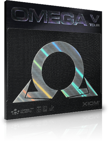 гладкая накладка XIOM Omega V Tour красный