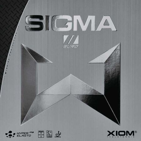 гладкая накладка XIOM Sigma II Euro красный