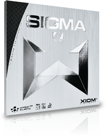 гладкая накладка XIOM Sigma II Euro красный