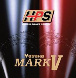гладкая накладка YASAKA Mark V HPS черный