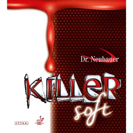короткие шипы DR NEUBAUER Killer Soft красный